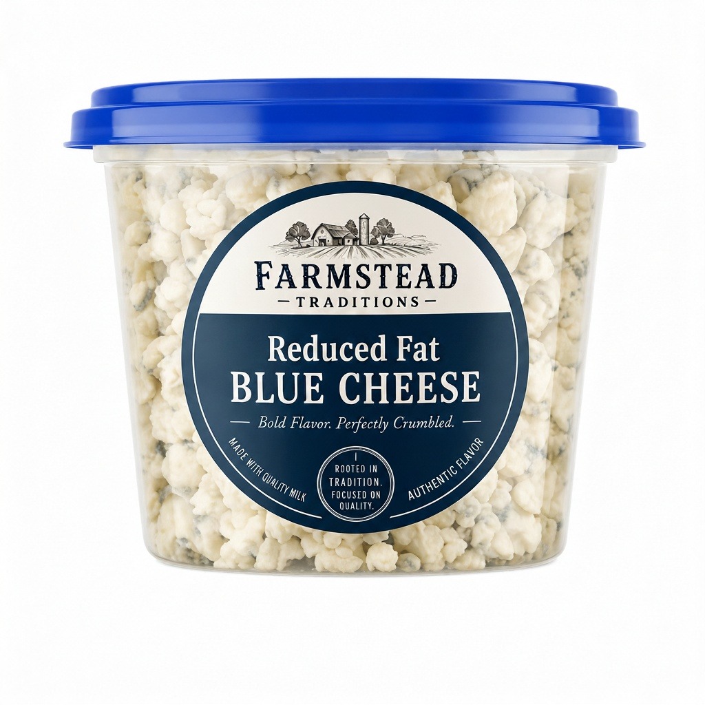 Reduced Fat Crumbled Blue Cheese